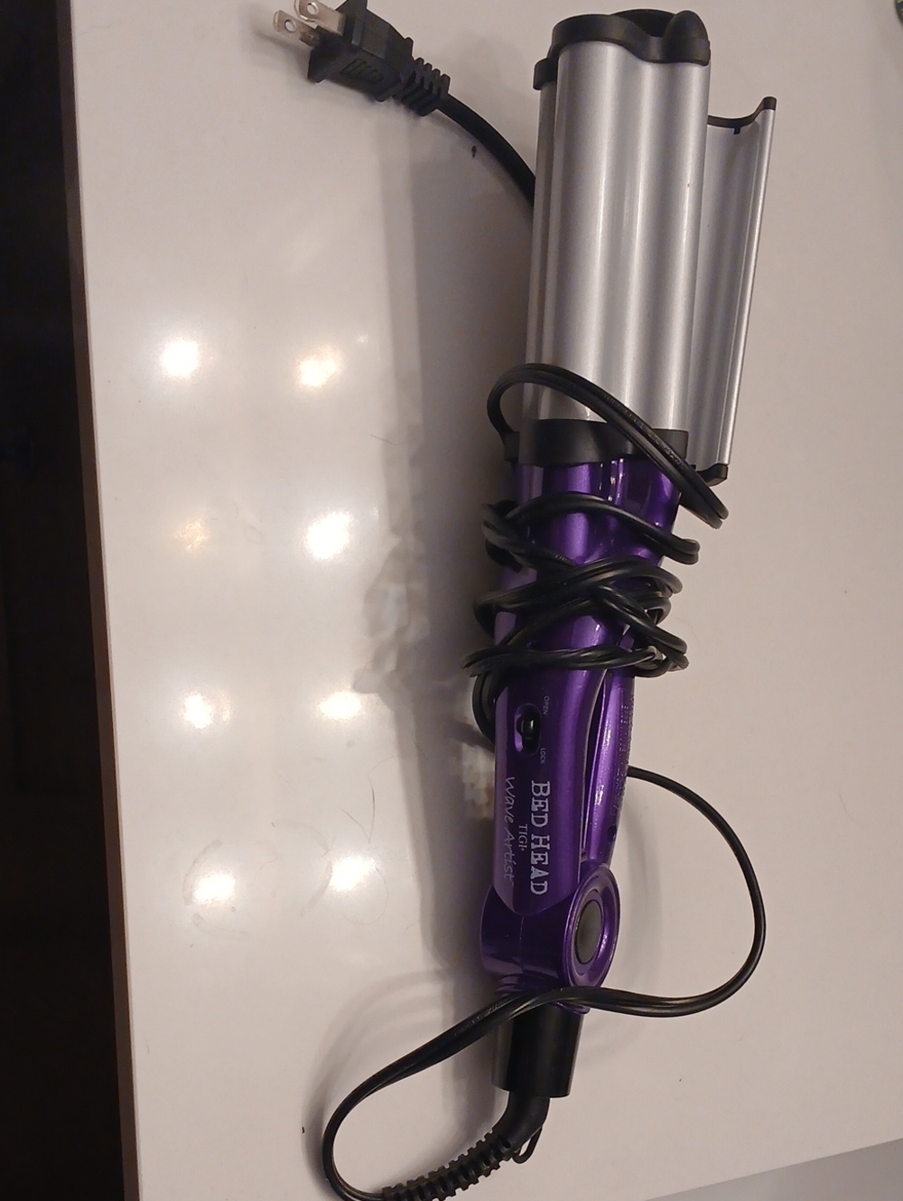BedHead Purple Triple Barrel Waver Hair Styler